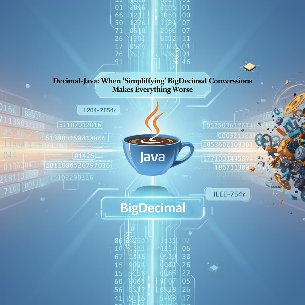 Decimal-Java: When 'Simplifying' BigDecimal Conversions Makes Everything Worse